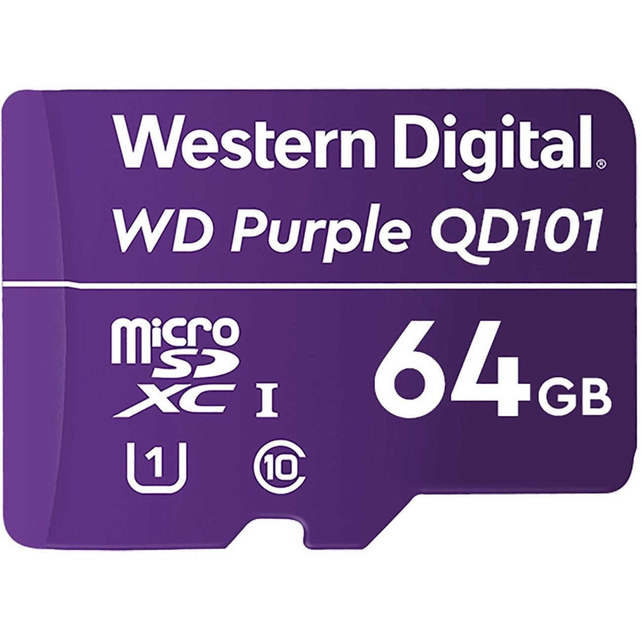 Main Image for WD Purple 64 GB Class 10/UHS-I (U1) microSDXC