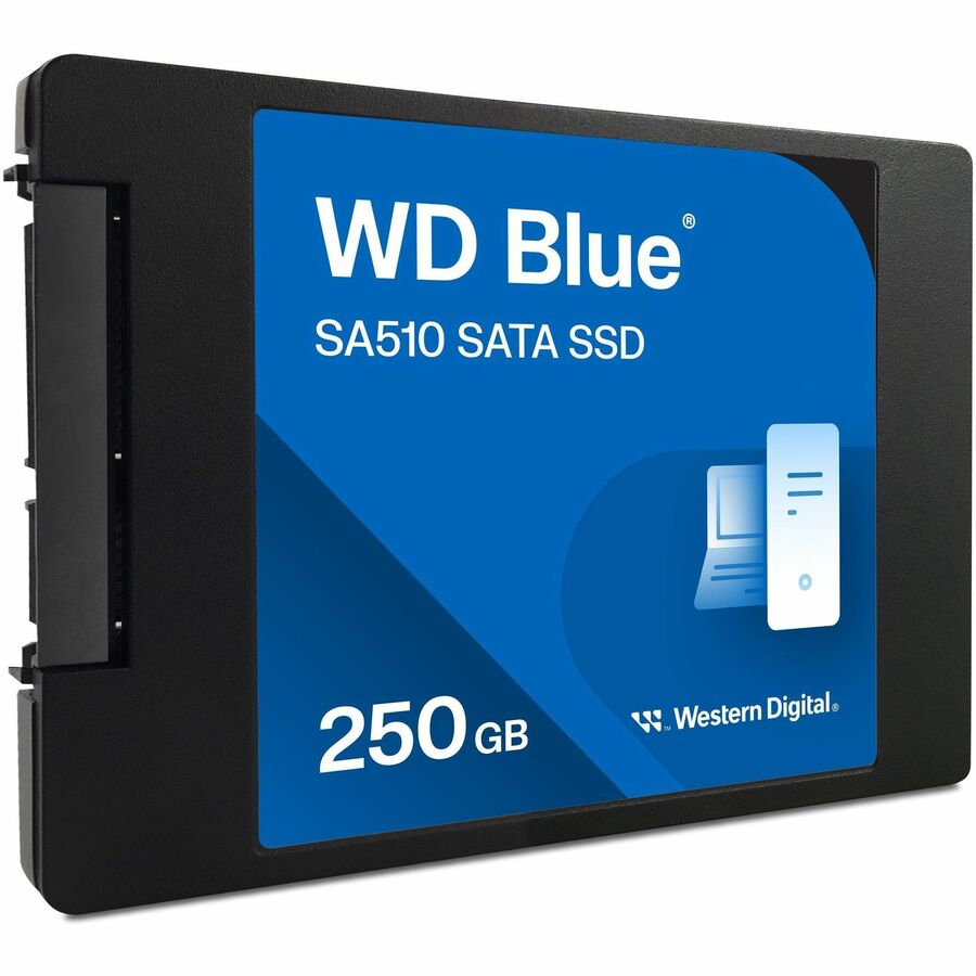 Alternate-Image1 Image for WD Blue SA510 WDS250G3B0A 250 GB Solid State Drive - 2.5" Internal - SATA (SATA/600)
