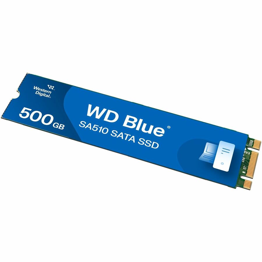 Alternate-Image2 Image for WD Blue SA510 WDS500G3B0B 500 GB Solid State Drive - M.2 Internal - SATA