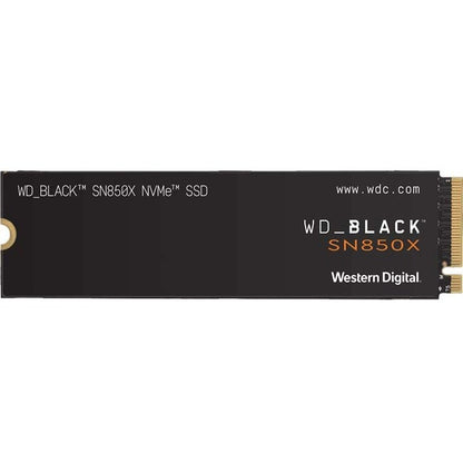 Main Image for WD Black SN850X WDS400T2X0E-00BCA0 4 TB Solid State Drive - M.2 2280 Internal - PCI Express NVMe (PCI Express NVMe x4)