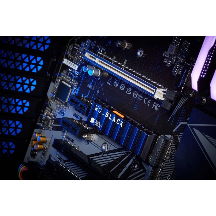 Alternate-Image2 Image for WD Black SN850X WDS200T2XHE-00BCA0 2 TB Solid State Drive - M.2 2280 Internal - PCI Express NVMe (PCI Express NVMe x4)