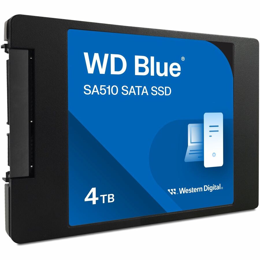 Alternate-Image1 Image for WD Blue SA510 WDS400T3B0A 4 TB Solid State Drive - 2.5" Internal - SATA (SATA/600)