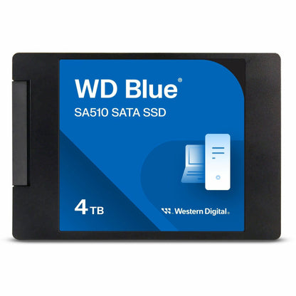 Main Image for WD Blue SA510 WDS400T3B0A 4 TB Solid State Drive - 2.5" Internal - SATA (SATA/600)