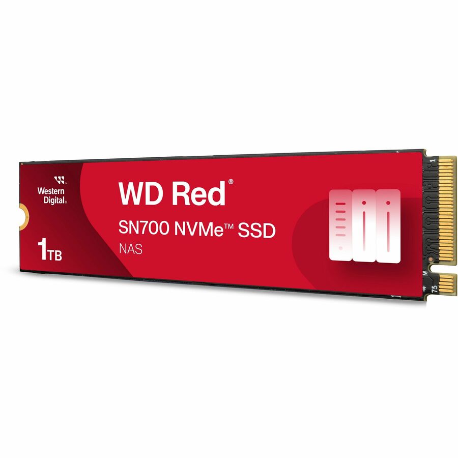 Alternate-Image1 Image for WD Red S700 WDS100T1R0C 1 TB Solid State Drive - M.2 2280 Internal - PCI Express NVMe (PCI Express NVMe 3.0 x4)