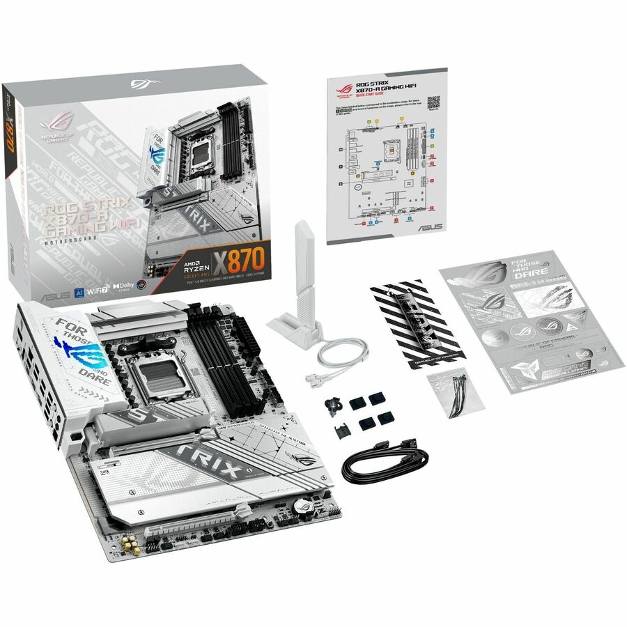 Alternate-Image10 Image for Asus ROG Strix X870-A GAMING WIFI Gaming Desktop Motherboard - AMD X870 Chipset - Socket AM5 - ATX