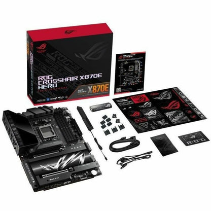 Alternate-Image2 Image for Asus ROG Crosshair X870E HERO Gaming Desktop Motherboard - AMD X870E Chipset - Socket AM5 - ATX