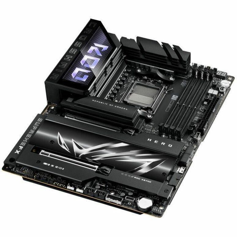 Alternate-Image6 Image for Asus ROG Crosshair X870E HERO Gaming Desktop Motherboard - AMD X870E Chipset - Socket AM5 - ATX