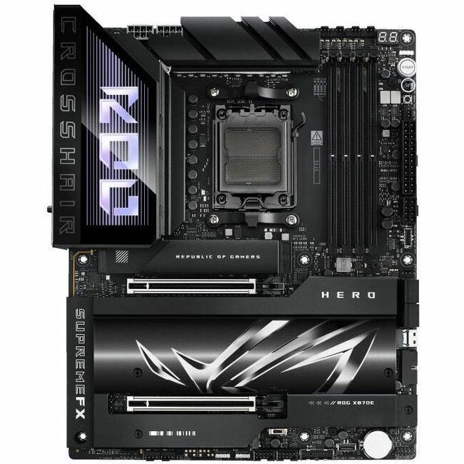 Main Image for Asus ROG Crosshair X870E HERO Gaming Desktop Motherboard - AMD X870E Chipset - Socket AM5 - ATX
