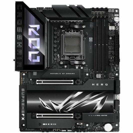 Main Image for Asus ROG Crosshair X870E HERO Gaming Desktop Motherboard - AMD X870E Chipset - Socket AM5 - ATX