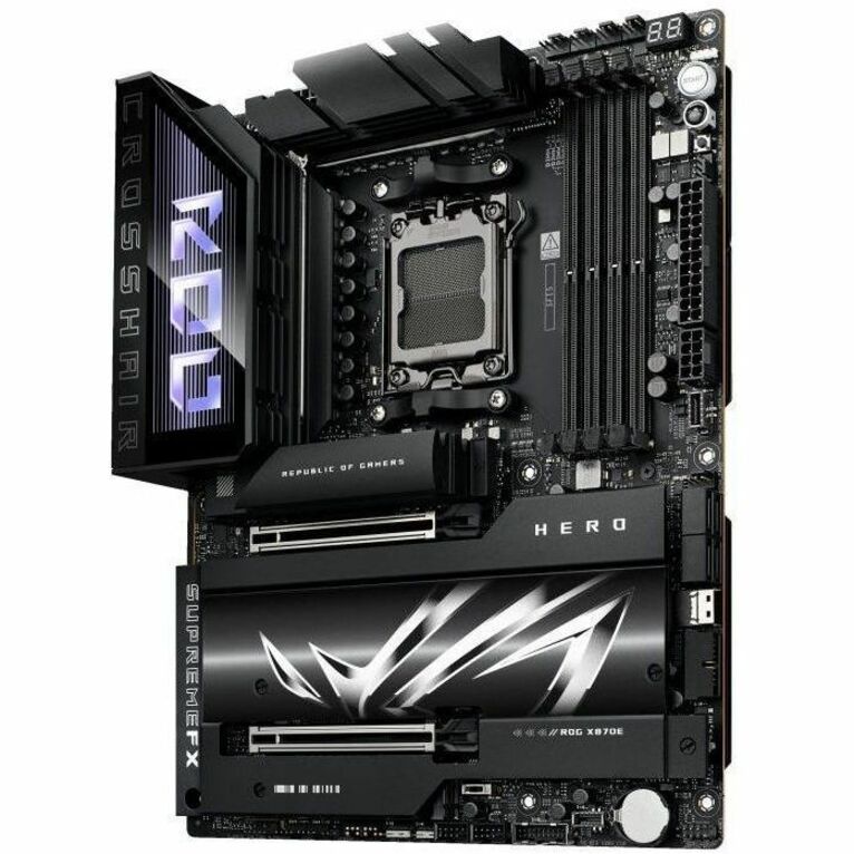 Alternate-Image4 Image for Asus ROG Crosshair X870E HERO Gaming Desktop Motherboard - AMD X870E Chipset - Socket AM5 - ATX