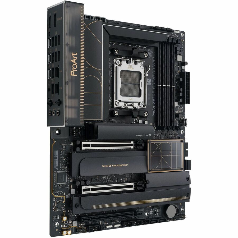 Alternate-Image3 Image for Asus ProArt X870E-CREATOR WIFI Gaming Desktop Motherboard - AMD X870E Chipset - Socket AM5 - ATX