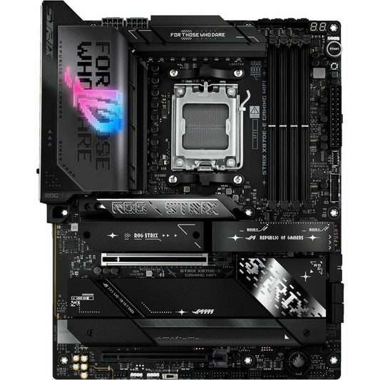 Main Image for Asus ROG Strix X870E-E GAMING WIFI Gaming Desktop Motherboard - AMD X870E Chipset - Socket AM5 - ATX
