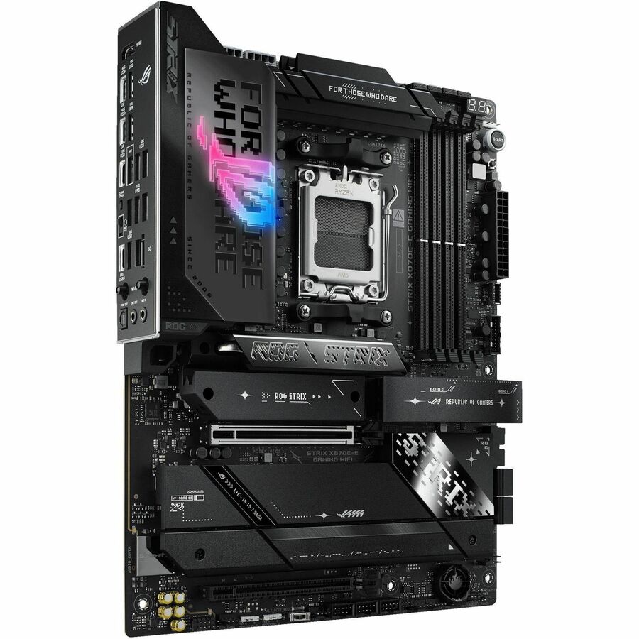 Alternate-Image1 Image for Asus ROG Strix X870E-E GAMING WIFI Gaming Desktop Motherboard - AMD X870E Chipset - Socket AM5 - ATX