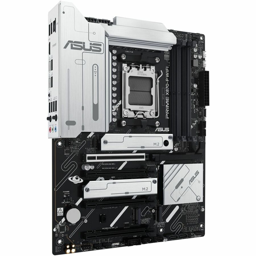 Alternate-Image7 Image for Asus Prime X870-P WIFI Gaming Desktop Motherboard - AMD X870 Chipset - Socket AM5 - ATX