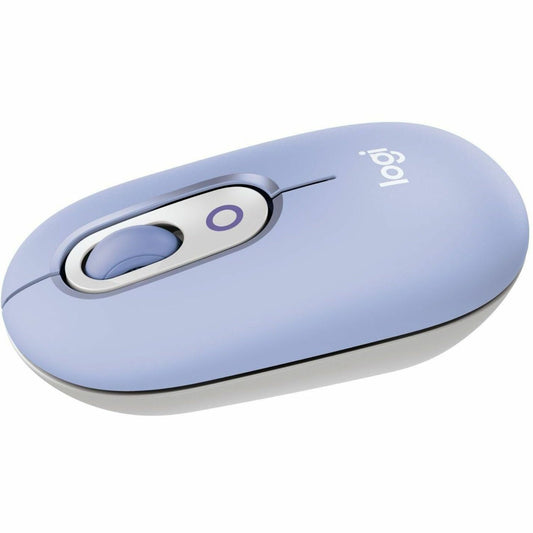 Main Image for Logitech POP Mouse, Compact and Portable Wireless Bluetooth Mouse With Programmable Buttons and Quiet Clicks, Easy-Switch Between up to 3 Devices, Lilac