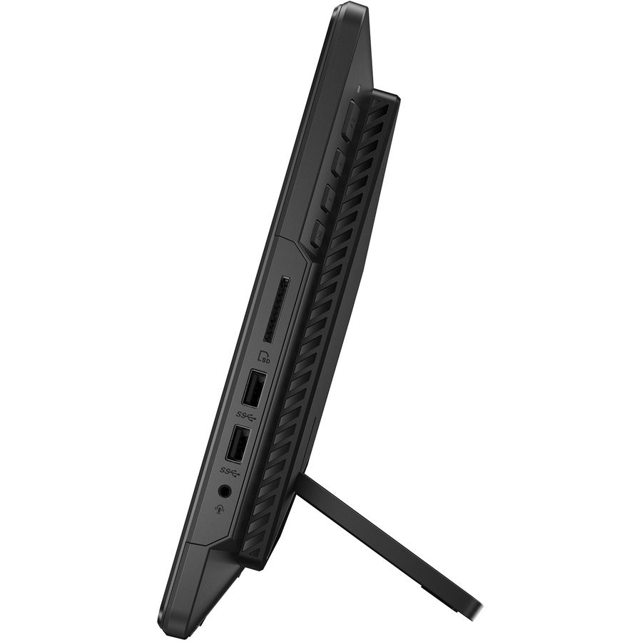 Left Image for Asus ExpertCenter E1 AiO E1600 E1600WKA-XH001T All-in-One Computer - Intel Celeron N4500 - 4 GB - 128 GB SSD - 15.6" Full HD Touchscreen - Desktop - Black
