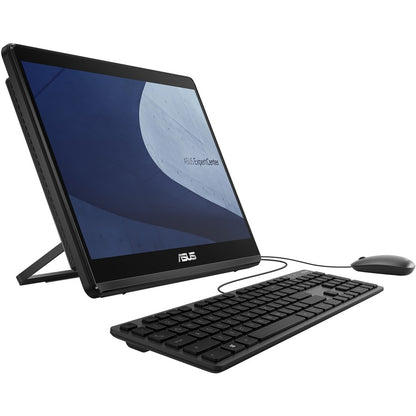 Alternate-Image1 Image for Asus ExpertCenter E1 AiO E1600 E1600WKA-XH001T All-in-One Computer - Intel Celeron N4500 - 4 GB - 128 GB SSD - 15.6" Full HD Touchscreen - Desktop - Black