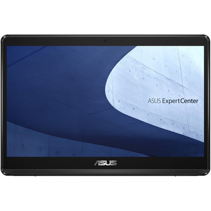 Front Image for Asus ExpertCenter E1 AiO E1600 E1600WKA-XH001T All-in-One Computer - Intel Celeron N4500 - 4 GB - 128 GB SSD - 15.6" Full HD Touchscreen - Desktop - Black