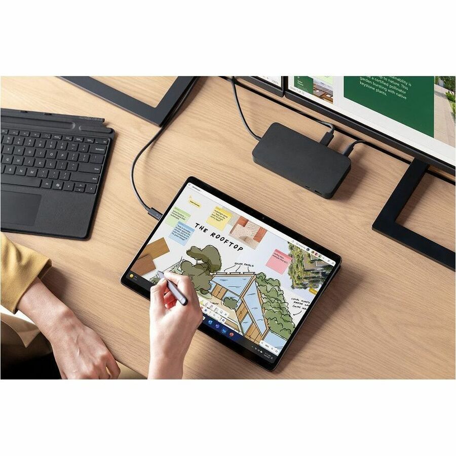 Life-Style Image for Microsoft Surface Pro 10 Tablet - 13" - vPro Technology - 8 GB - 256 GB SSD - 5G - Platinum - TAA Compliant