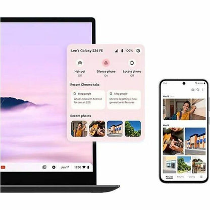 Alternate-Image9 Image for Samsung Chromebook Plus XE550XGA-KC1US 15.6" Chromebook - Full HD - Intel Core 3 100U - 8 GB - 256 GB Flash Memory - Neptune Blue