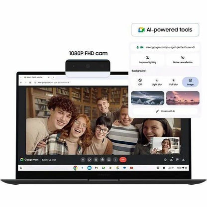 Alternate-Image8 Image for Samsung Chromebook Plus XE550XGA-KC1US 15.6" Chromebook - Full HD - Intel Core 3 100U - 8 GB - 256 GB Flash Memory - Neptune Blue