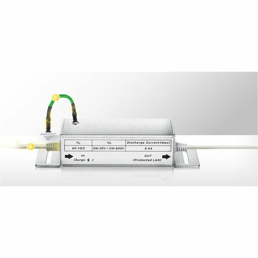 Alternate-Image4 Image for ZYXEL SURGEPRO-GE - Gigabit Ethernet Surge Protector | TAA Compliant