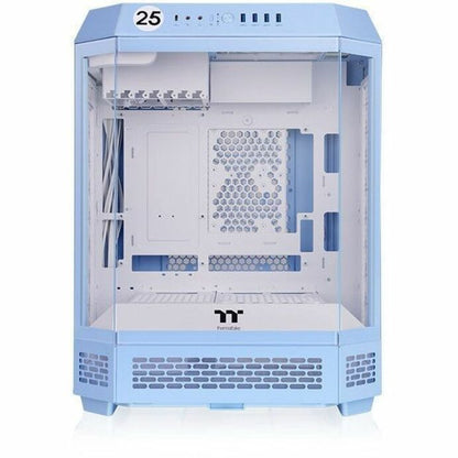 Front Image for Thermaltake The Tower 600 Hydrangea Blue Mid Tower Chassis