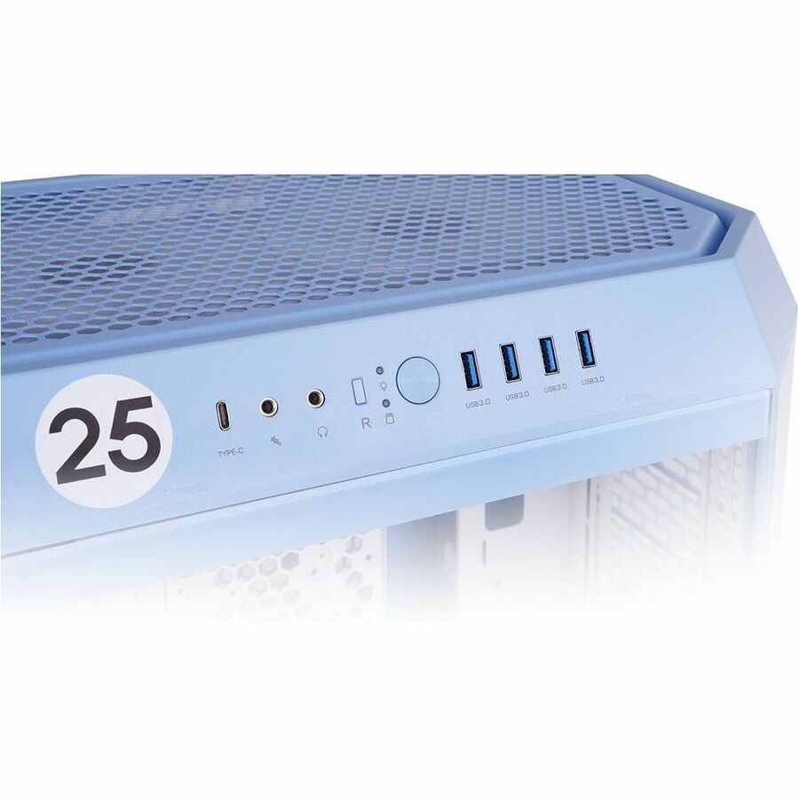 Alternate-Image4 Image for Thermaltake The Tower 600 Hydrangea Blue Mid Tower Chassis