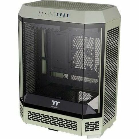 Left Image for Thermaltake The Tower 600 Matcha Green Mid Tower Chassis