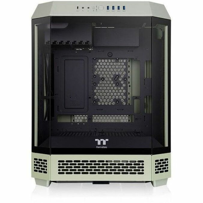 Front Image for Thermaltake The Tower 600 Matcha Green Mid Tower Chassis