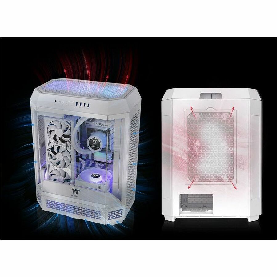 Alternate-Image9 Image for Thermaltake The Tower 600 Snow Mid Tower Chassis