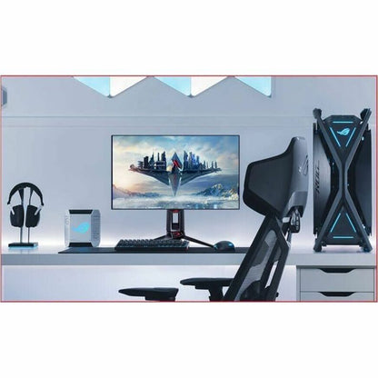 Life-Style Image for Asus ROG Swift PG27AQDP 27" Class UW-QHD Gaming OLED Monitor - 16:9 - Black