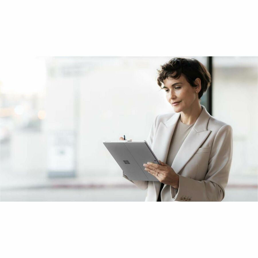 Life-Style Image for Microsoft Surface Pro 10 Tablet - 13" - vPro Technology - 32 GB - 1 TB SSD - Windows 11 - 5G - Platinum