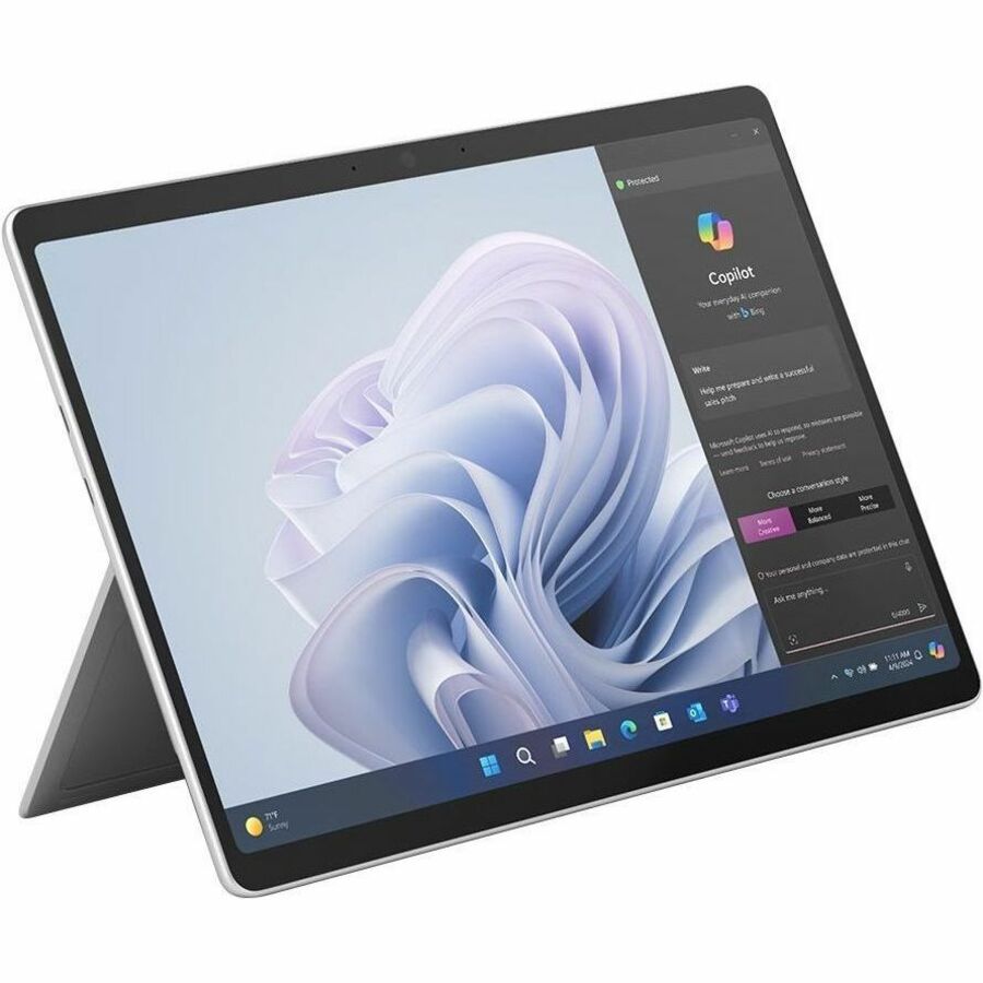 Right Image for Microsoft Surface Pro 10 Tablet - 13" - vPro Technology - 8 GB - 256 GB SSD - Windows 11 - 5G - Platinum