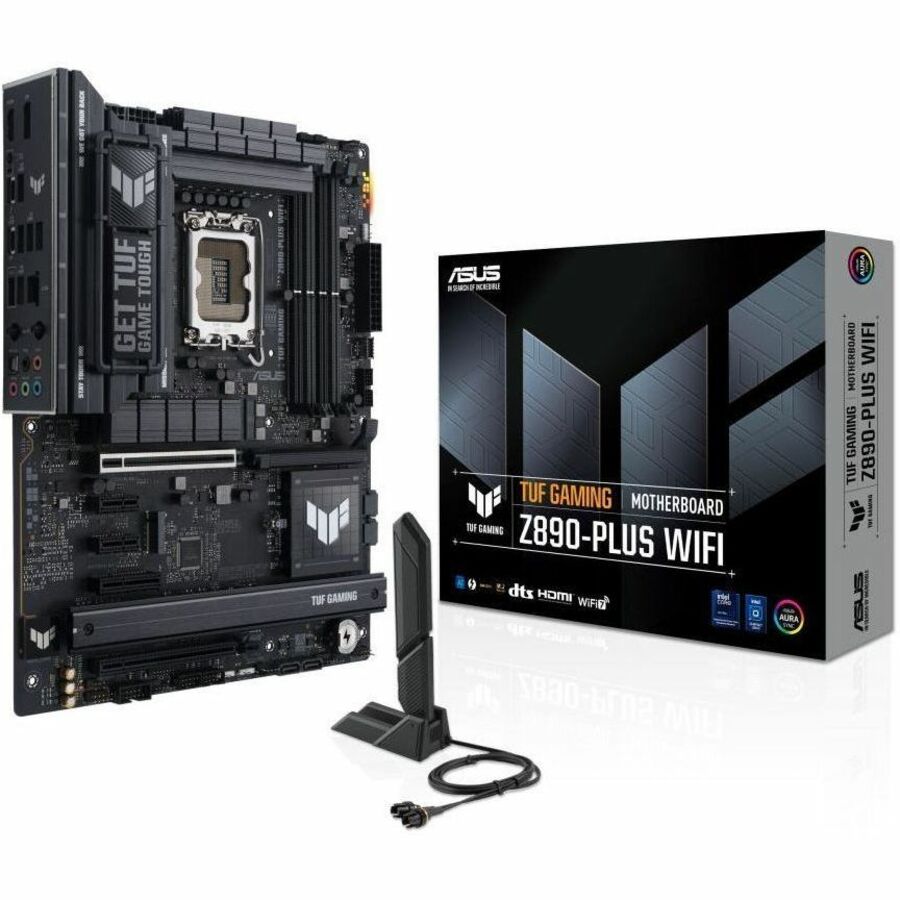 Alternate-Image2 Image for Asus GAMINGZ890-PLUS WIFI Gaming Desktop Motherboard - Intel Z890 Chipset - Socket LGA-1851 - ATX