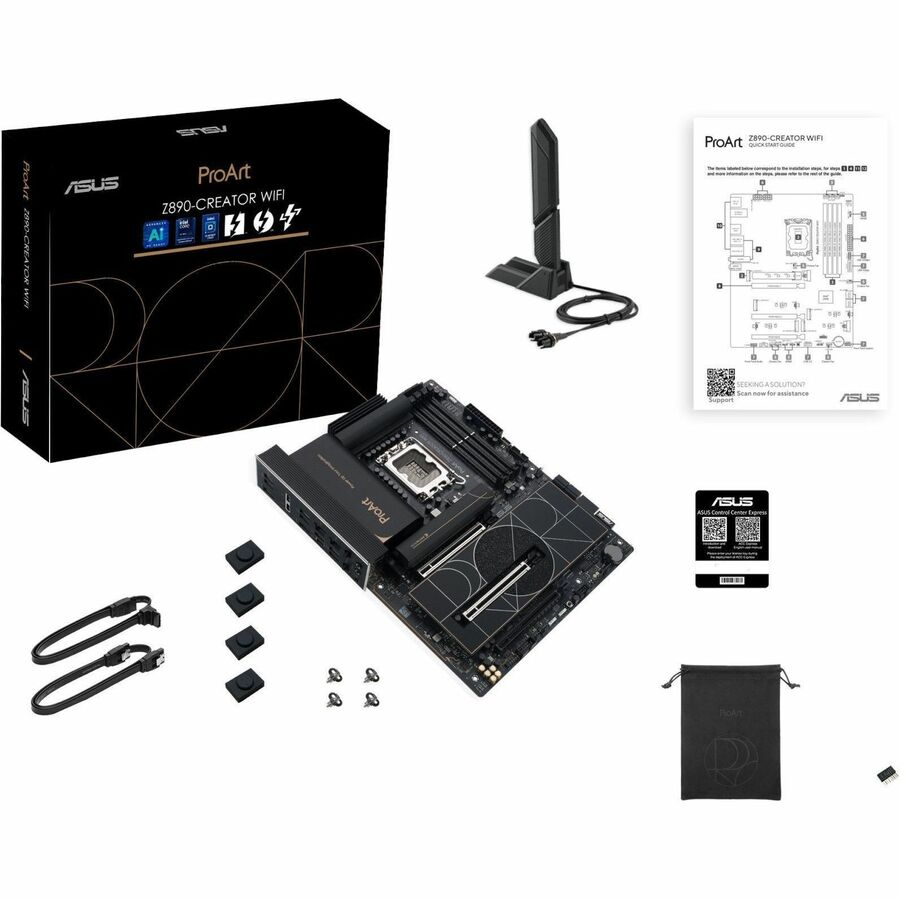 Alternate-Image6 Image for Asus ProArt PROART Z890-CREATOR WIFI Workstation Motherboard - Intel Z890 Chipset