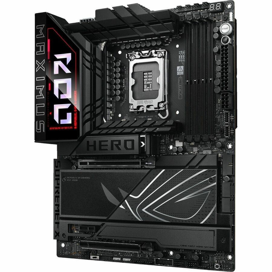 Alternate-Image4 Image for Asus ROG MAXIMUS Z890 HERO Gaming Desktop Motherboard - Intel Z890 Chipset - Socket LGA-1851 - ATX