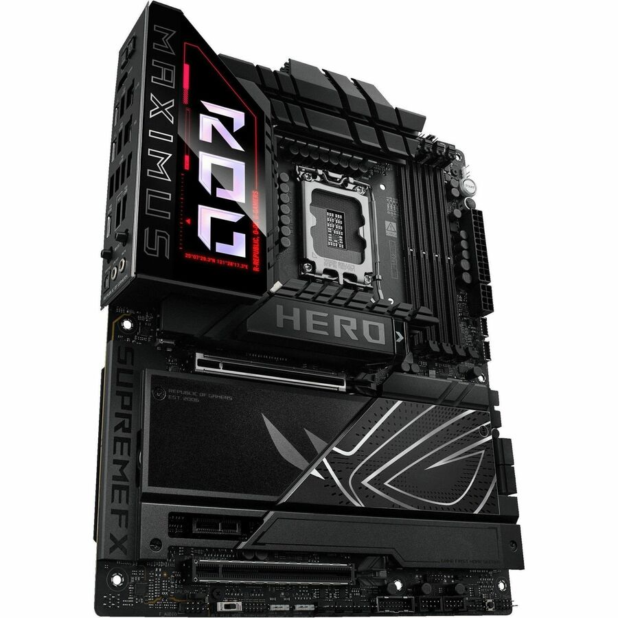 Alternate-Image7 Image for Asus ROG MAXIMUS Z890 HERO Gaming Desktop Motherboard - Intel Z890 Chipset - Socket LGA-1851 - ATX