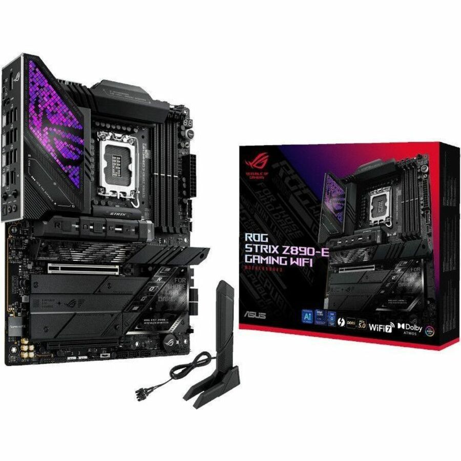 Alternate-Image10 Image for Asus ROG STRIX Z890-E GAMING WIFI Gaming Desktop Motherboard - Intel Z890 Chipset - Socket LGA-1851 - ATX