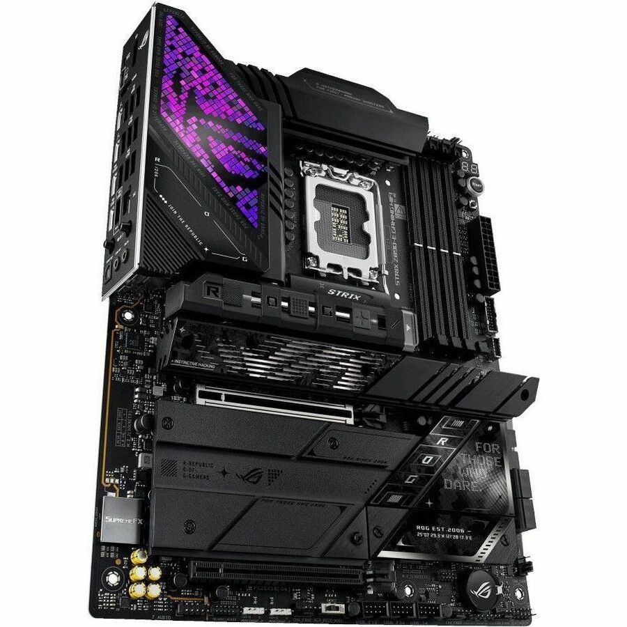 Alternate-Image7 Image for Asus ROG STRIX Z890-E GAMING WIFI Gaming Desktop Motherboard - Intel Z890 Chipset - Socket LGA-1851 - ATX