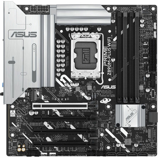 Main Image for Asus Prime PRIME Z890M-PLUS WIFI Gaming Desktop Motherboard - Intel Z890 Chipset