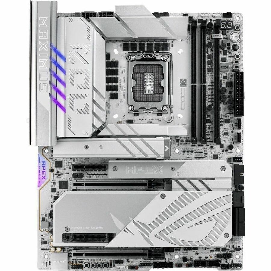 Alternate-Image1 Image for Asus ROG MAXIMUS Z890 APEX Gaming Desktop Motherboard - Intel Z890 Chipset - Socket LGA-1851 - ATX