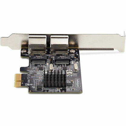 Alternate-Image3 Image for StarTech.com 2-Port Gigabit PCIe Network Adapter Card, 10/100/1000Mbps PCI Express NIC, Dual Realtek RTL8111H, TAA Compliant