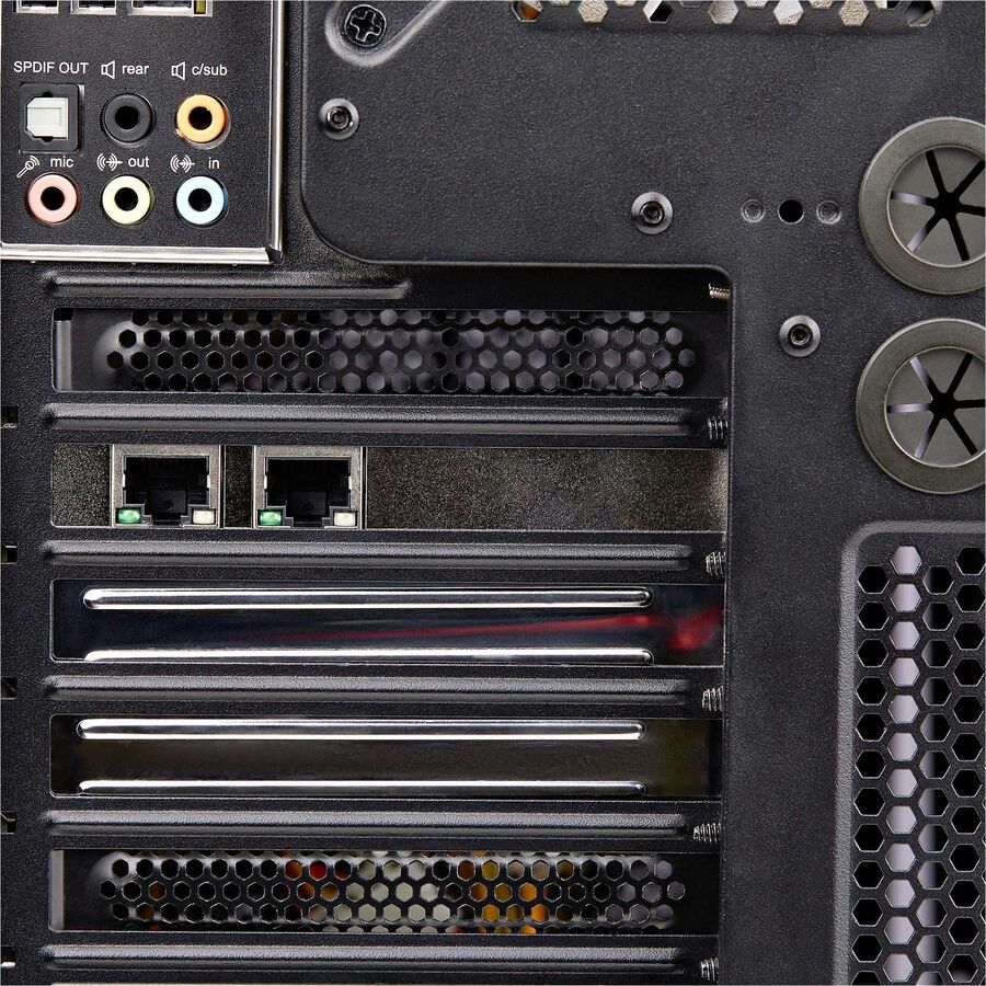 Alternate-Image8 Image for StarTech.com 2-Port Gigabit PCIe Network Adapter Card, 10/100/1000Mbps PCI Express NIC, Dual Realtek RTL8111H, TAA Compliant