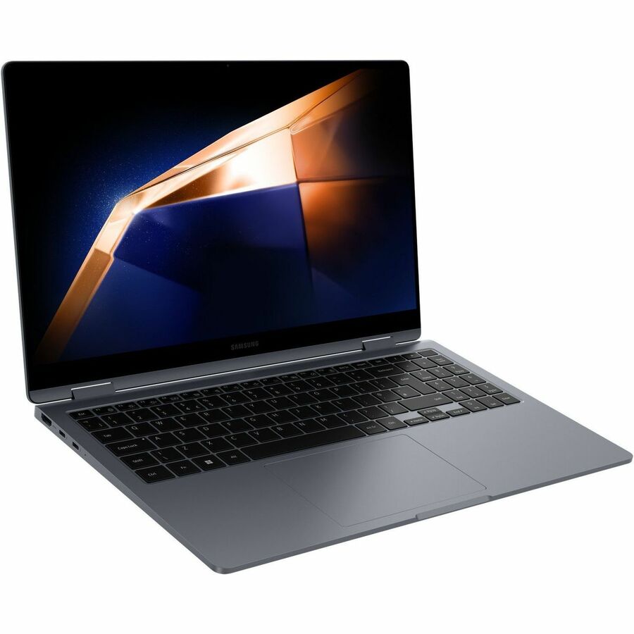 Alternate-Image3 Image for Samsung Galaxy Book4 360 NP754QGK-KG3US 15.6" Convertible 2 in 1 Notebook - Intel Core 5 120U - 16 GB - 256 GB SSD - Moonstone Gray