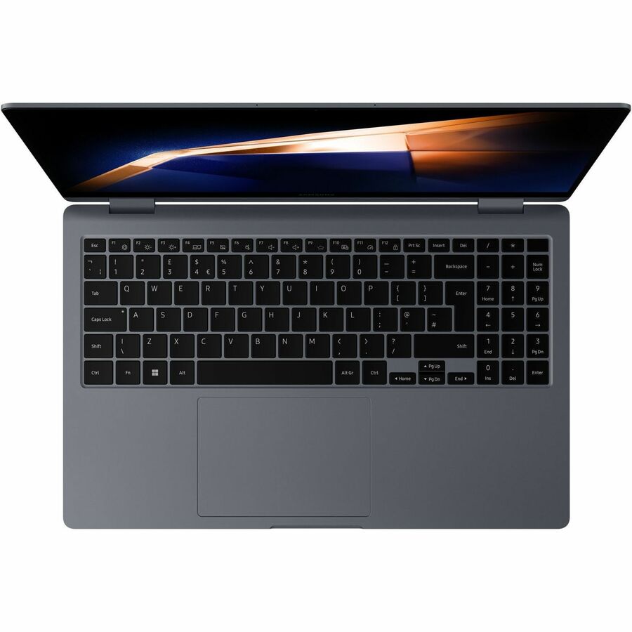 Alternate-Image2 Image for Samsung Galaxy Book4 360 NP754QGK-KG3US 15.6" Convertible 2 in 1 Notebook - Intel Core 5 120U - 16 GB - 256 GB SSD - Moonstone Gray