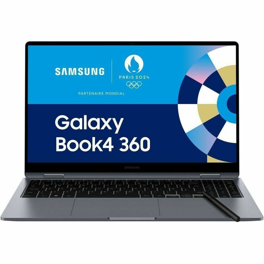 Alternate-Image7 Image for Samsung Galaxy Book4 360 NP754QGK-KG3US 15.6" Convertible 2 in 1 Notebook - Intel Core 5 120U - 16 GB - 256 GB SSD - Moonstone Gray