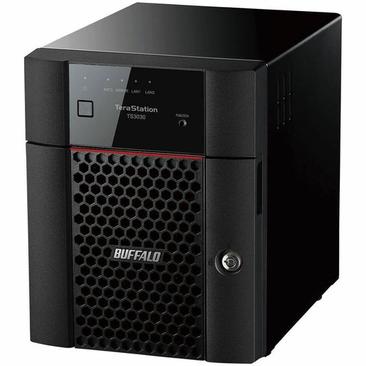 Main Image for BUFFALO TeraStation 3430DN 4-Bay Secure SMB Desktop NAS 32TB (4x8TB) with Hard Drives Included