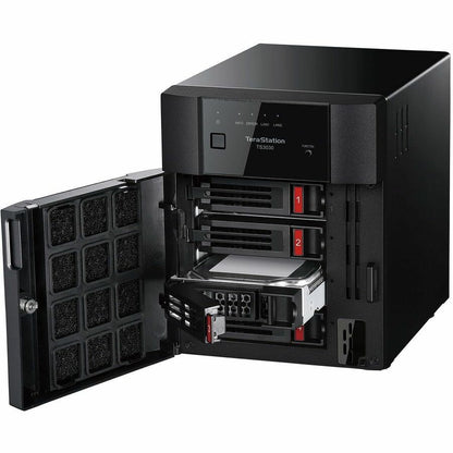 Alternate-Image2 Image for BUFFALO TeraStation 3430DN 4-Bay Secure SMB Desktop NAS 16TB (4x4TB) with Hard Drives Included