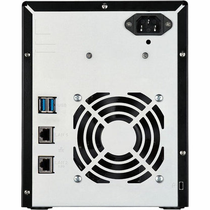 Rear Image for BUFFALO TeraStation 3430DN 4-Bay Secure SMB Desktop NAS 4TB (2x2TB) with Hard Drives Included